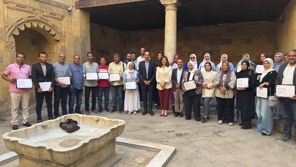 برنامج تدريبي حول سياسات الاقتصاد الإبداعي للعاملين بالمجلس الأعلى للآثار بمنطقة القاهرة التاريخية