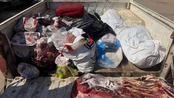 ضبط ربع طن لحوم غير صالحة للاستهلاك الآدمي خلال حملة تفتيشية بالمنوفية