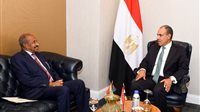 وزير الخارجية ونظيره الإريتري يبحثان سبل تعزيز العلاقات الثنائية والتنسيق إزاء القضايا الإقليمية