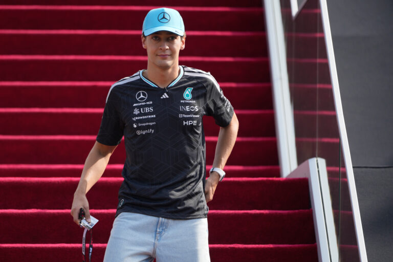 Russell on top in Baku practice after problems for Antonelli, Norris