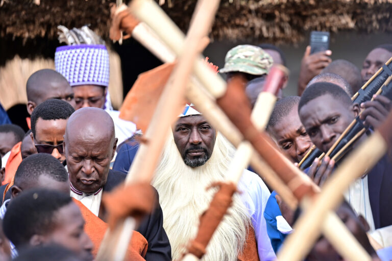 A TV journalist is crowned king of a traditional monarchy in Uganda