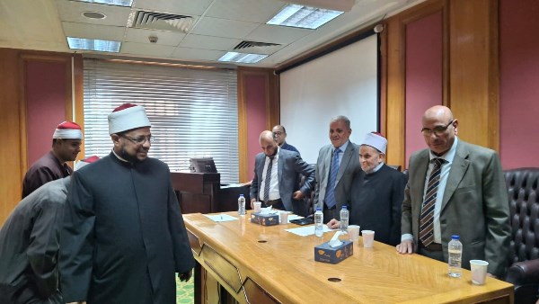 أمين البحوث الإسلامية يواصل متابعة أعمال المرحلة الثانية لاختبارات إيفاد رمضان