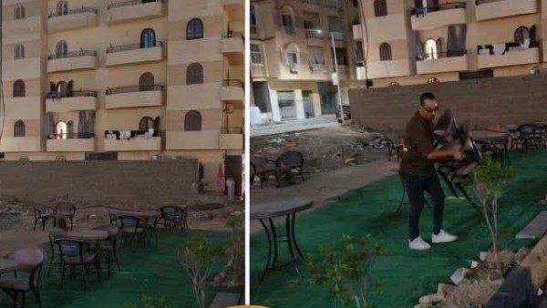 حملة مكبرة لرفع الإشغالات والتعديات على الأرصفة بشمال الغردقة