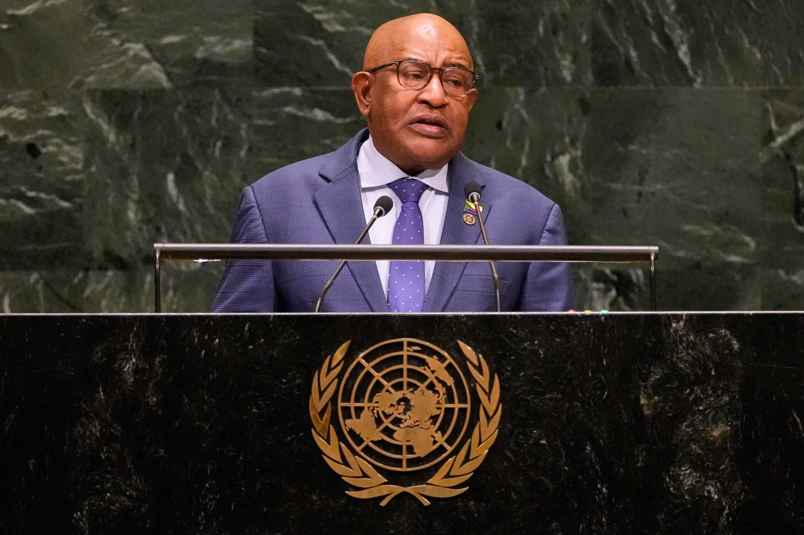 Middle East wars are weakening UN, Comoros president tells General Assembly