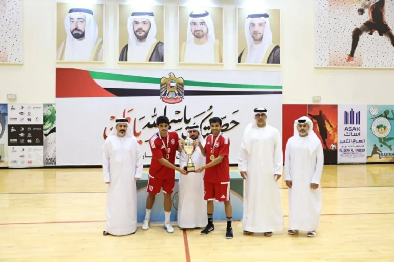 الشارقة بطل سوبر كرة يد الشباب