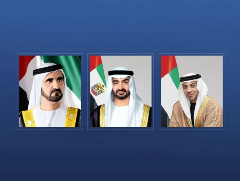 رئيس الدولة ونائباه يهنئون رئيس تشيلي بذكرى الاستقلال