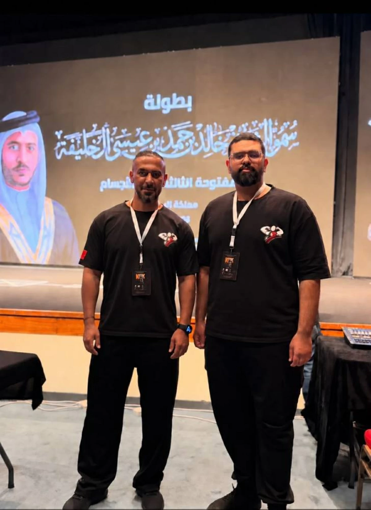 مشاركة ناجحة لحكمي بناء الأجسام عبدالله البلوشي وخالد الحوسني في البحرين