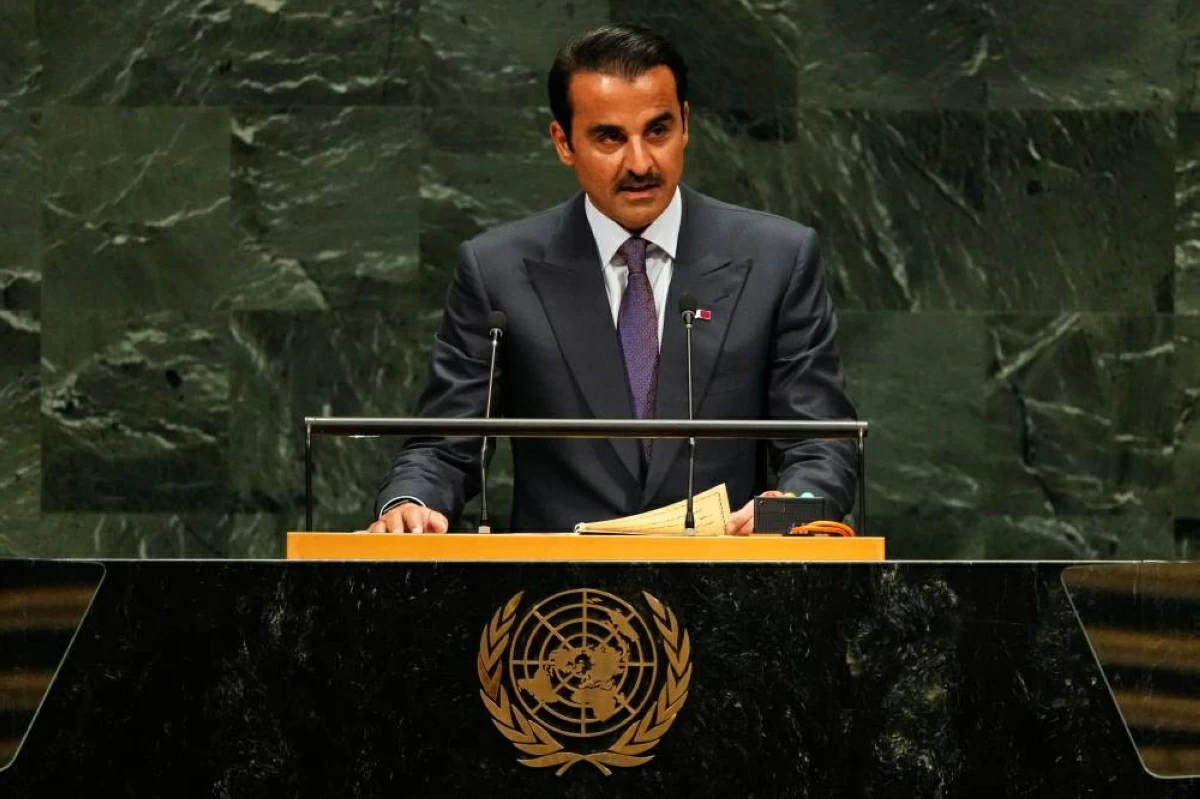 أمير قطر أمام الأمم المتحدة: منطقتنا تمر بواحدة من أخطر مراحلها