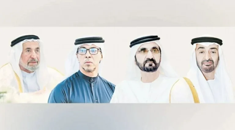 رئيس الدولة ونائباه وسلطان يهنّئون السعودية بذكرى اليوم الوطني