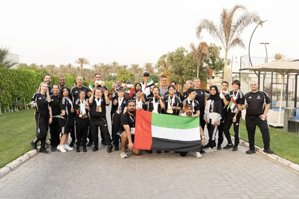 الأولمبياد الخاص الإماراتي يحصد 54 ميدالية في الألعاب الإقليمية بالقاهرة