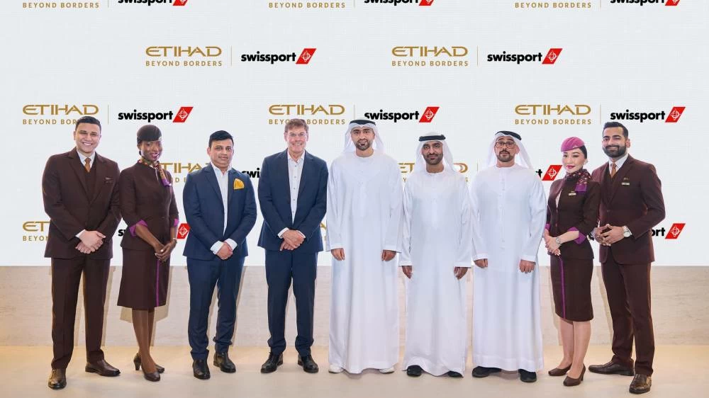 Etihad Airways, Swissport expand global ground handling, cargo partnership