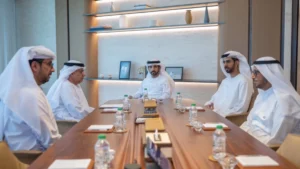 Hamdan bin Mohammed reviews Ministry of Human Resources and Emiratisation’s projects and initiatives
