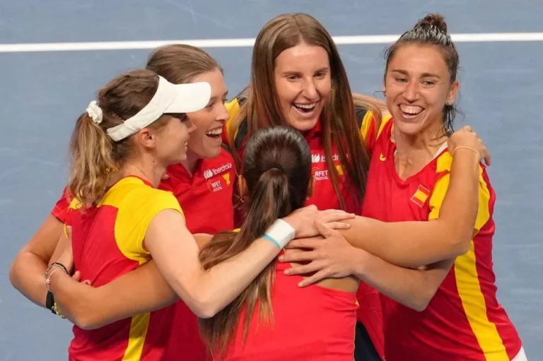 Billie Jean King Cup: Spain beat Kazakhstan 2-1, reach semifinals against Czechia