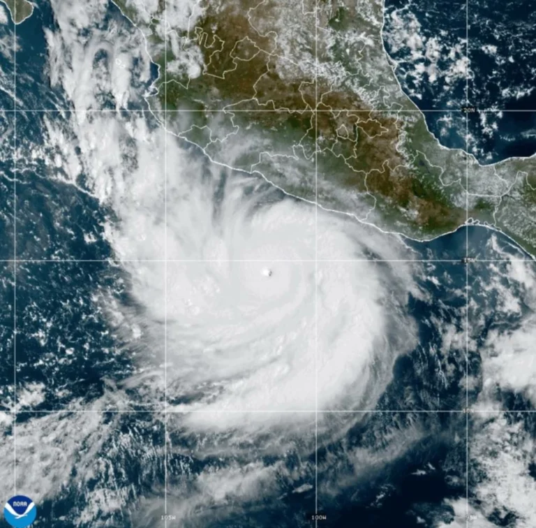 Hurricane Polo batters Mexico coast as Tropical Storm Nolo threatens Hawaii