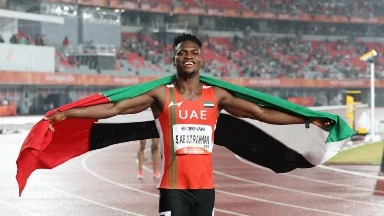 UAE wins first medal at Asian Games 2026 as Sulaiman Abdulrahman takes 400m silver