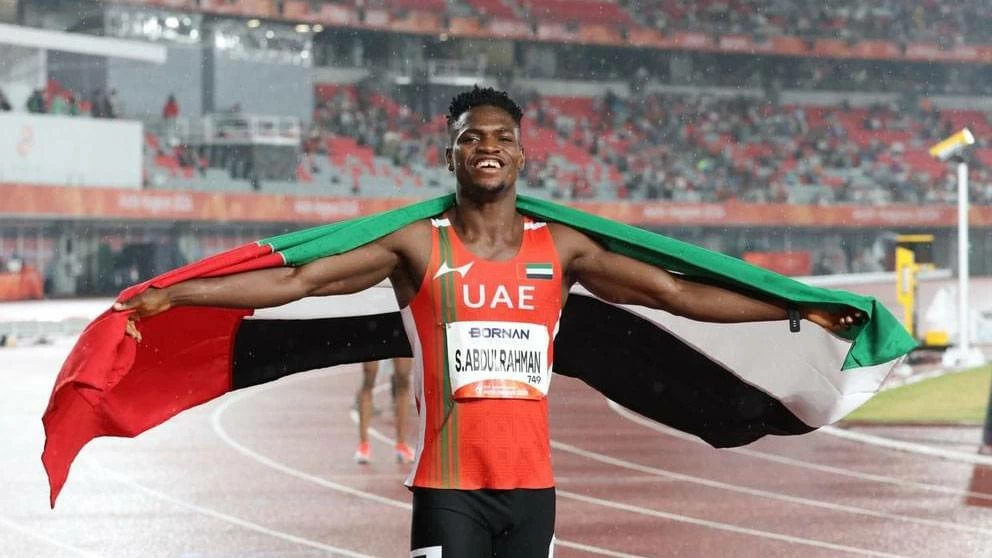 UAE wins first medal at Asian Games 2026 as Sulaiman Abdulrahman takes 400m silver