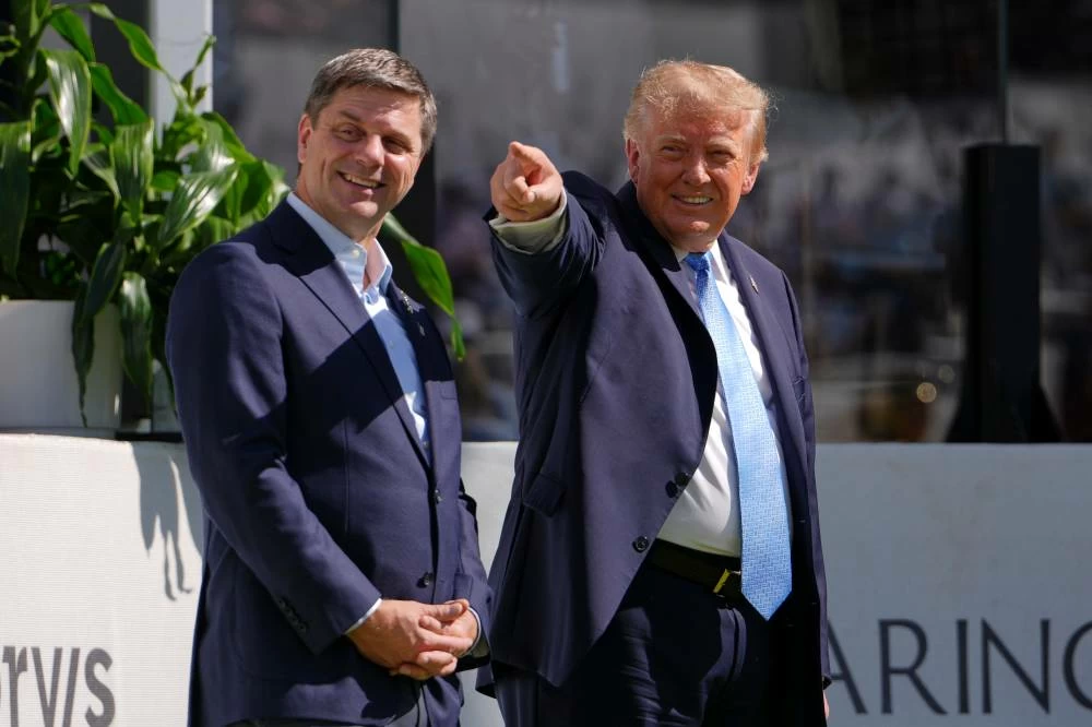 Trump returns to Presidents Cup as honorary chairman