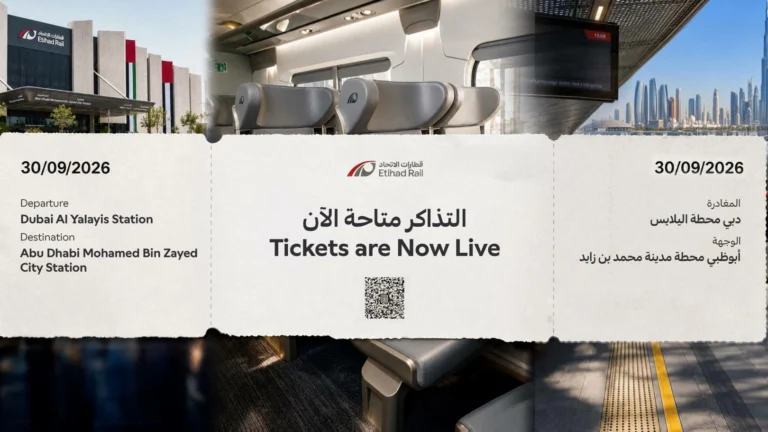 Etihad Rail begins passenger train trials ahead of official Dubai launch