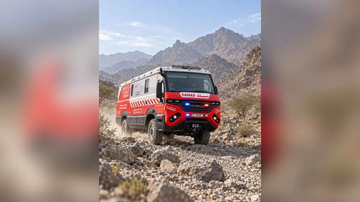 Dubai Ambulance unveils SANAD multi-mission vehicle at EMS World Expo
