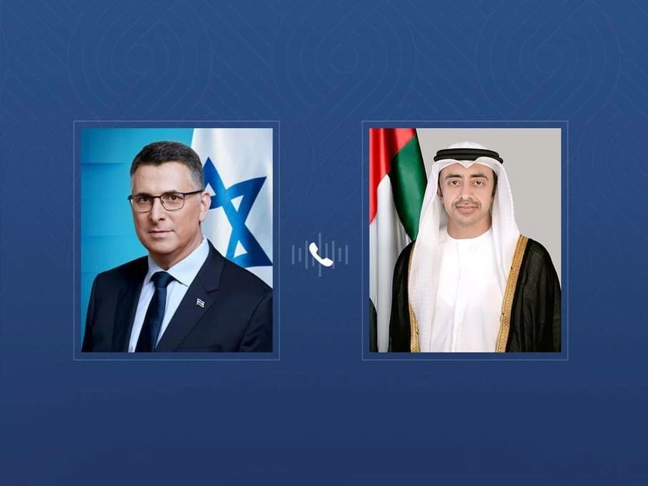 Abdullah bin Zayed, Israeli FM discuss bilateral relations during phone call