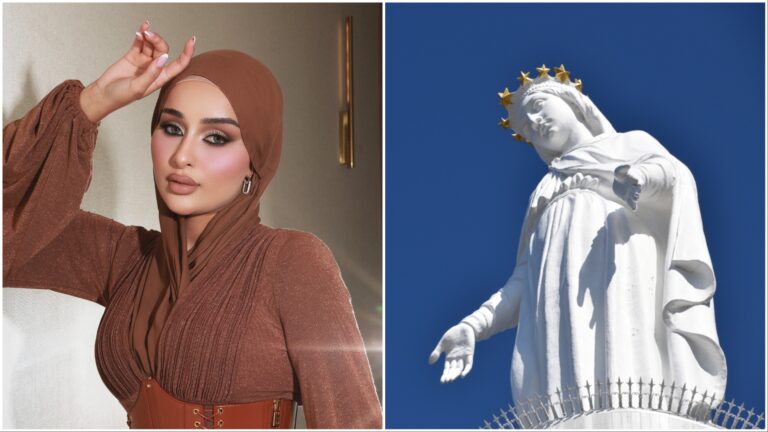 Influencer Douha Laribi apologizes after offending Our Lady of Lebanon