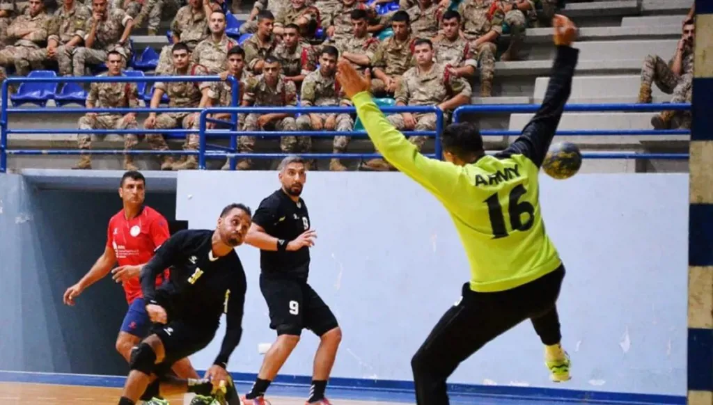 الجيش ضد الشباب حارة صيدا في عودة الدوري اللبناني لكرة اليد