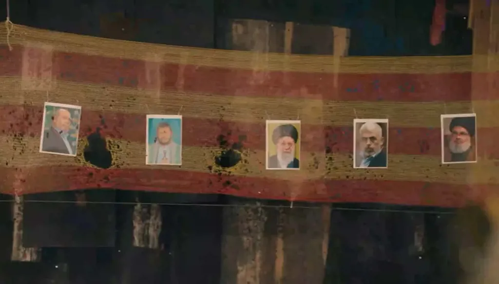 بن غفير وزوجته يتدربان على الرماية أمام صور قادة حماس وحزب الله والحوثيين