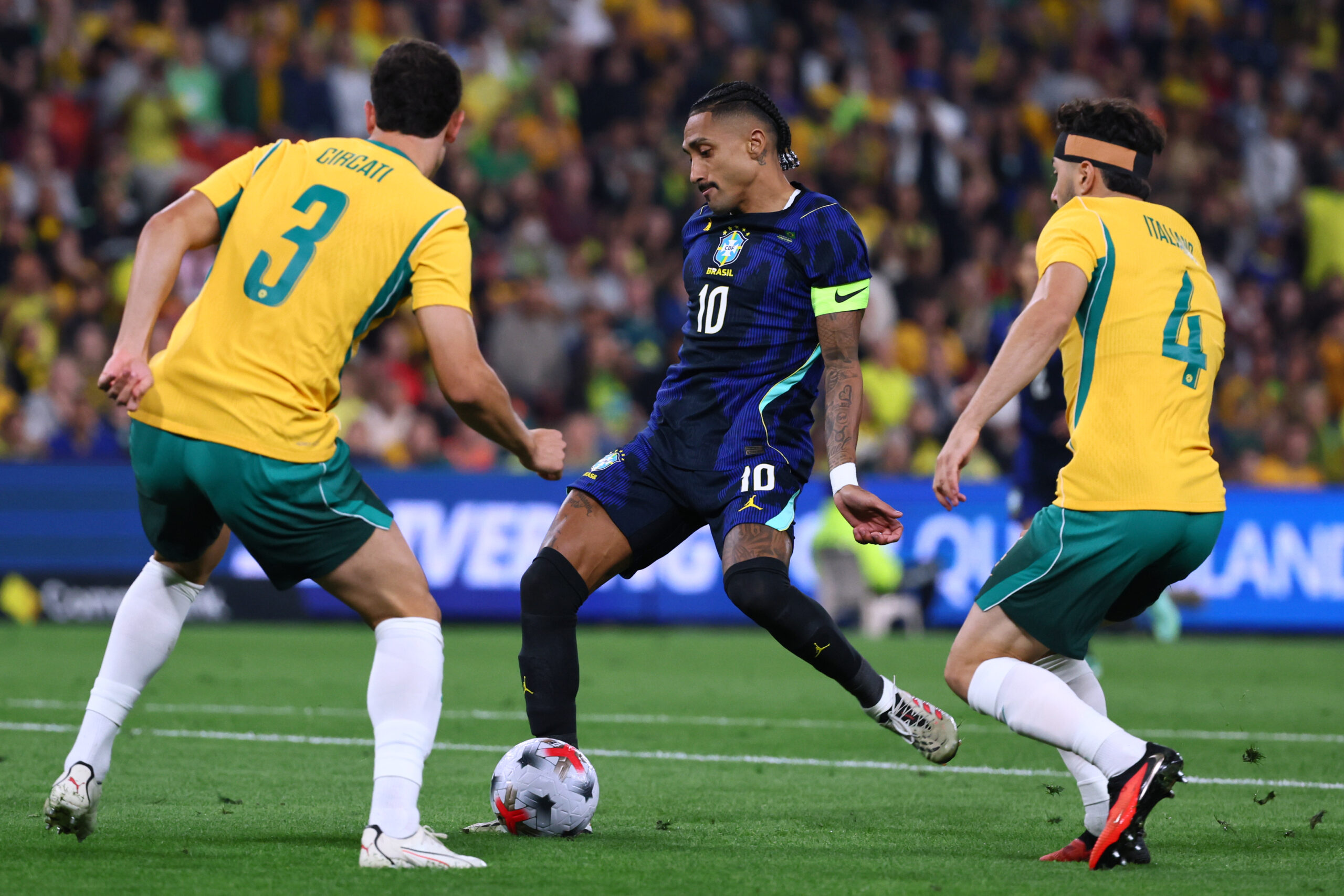 Brazil come from behind to beat Australia 4-2 in friendly
