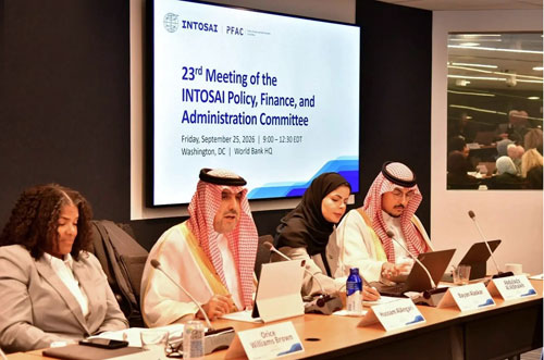 رئيس الديوان العام للمحاسبة يرأس اجتماعات لجنة السياسات واللجنة التوجيهية لتعاون «الإنتوساي»