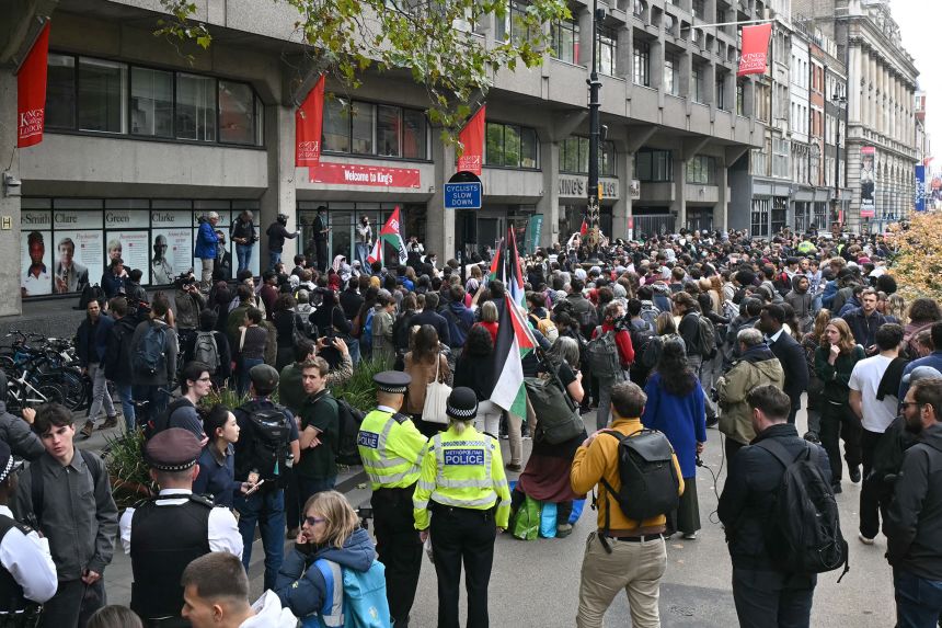 British university reinstates Egyptian student who was suspended after pro-Palestinian protests