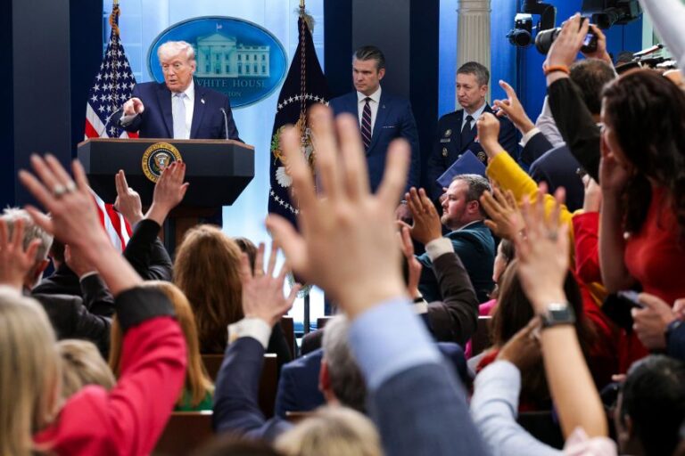 Republican support for Trump’s handling of war in Iran shows cracks in new CNN poll