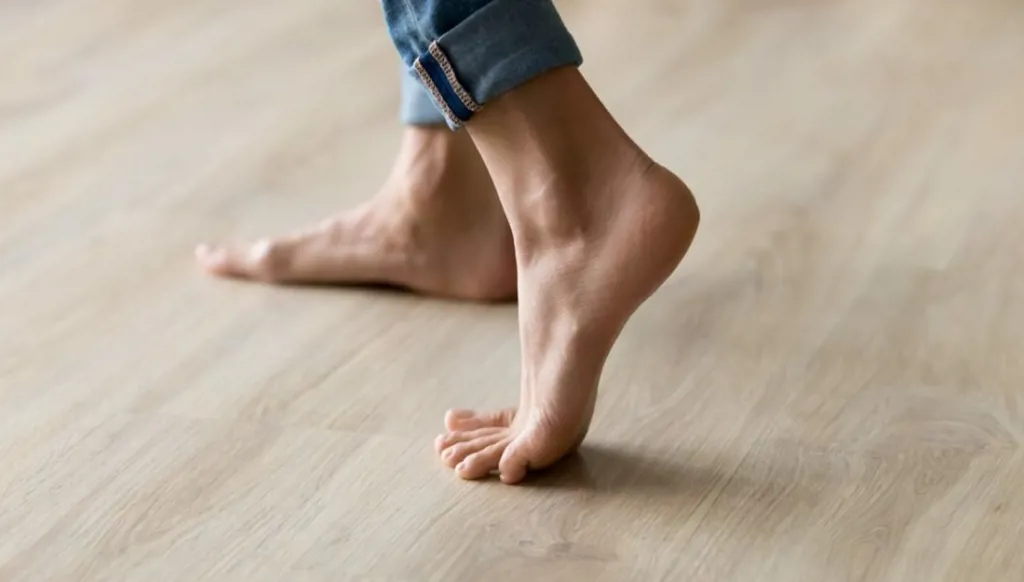 Is walking barefoot at home good for your feet?