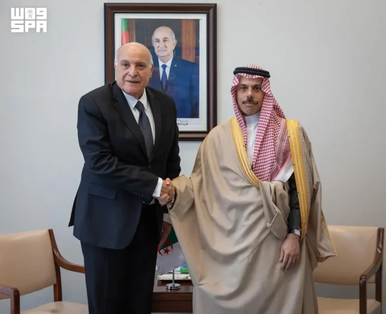 وزير الخارجية يبحث مع نظيره الجزائري تعزيز العلاقات بنيويورك