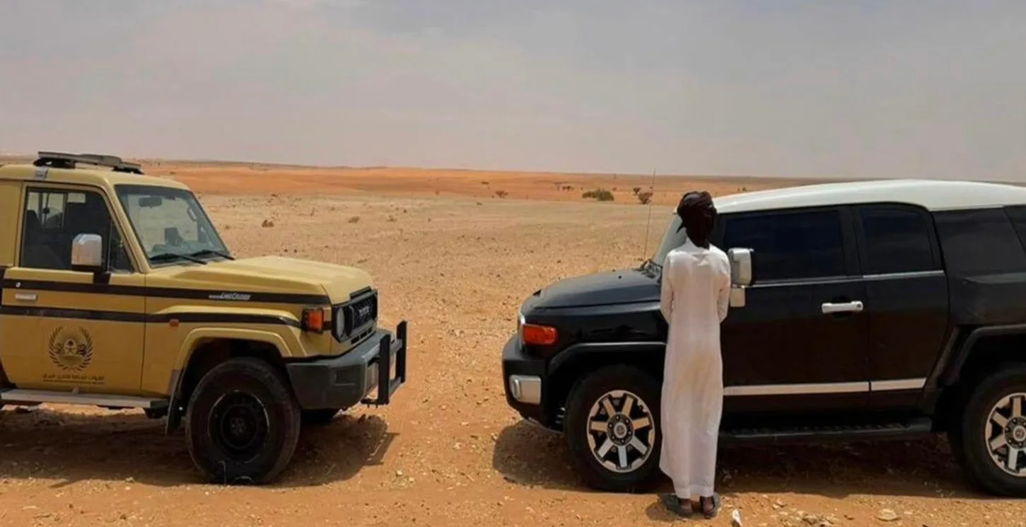 الأمن البيئي يضبط مخالفين داخل محميتين.. 80 رأساً وغرامة دخول المركبات 2000 ريال