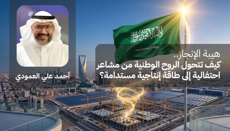 هيبة الإنجاز.. كيف تتحول الروح الوطنية من مشاعر احتفالية إلى طاقة إنتاجية مستدامة؟