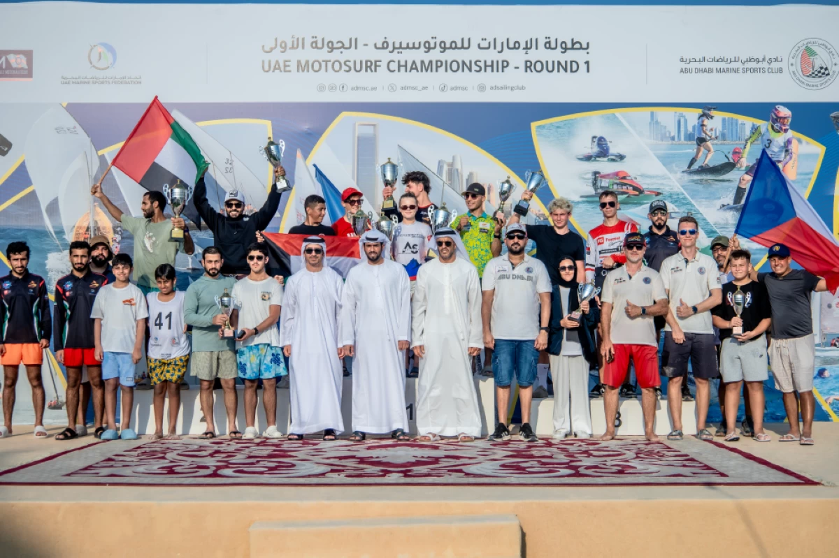4 ميداليات للإمارات في البطولة الوطنية للموتوسيرف