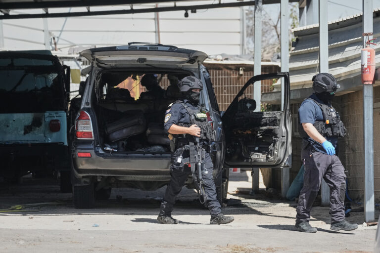 Israeli forces fire tear gas at Palestinians in West Bank town near Hebron