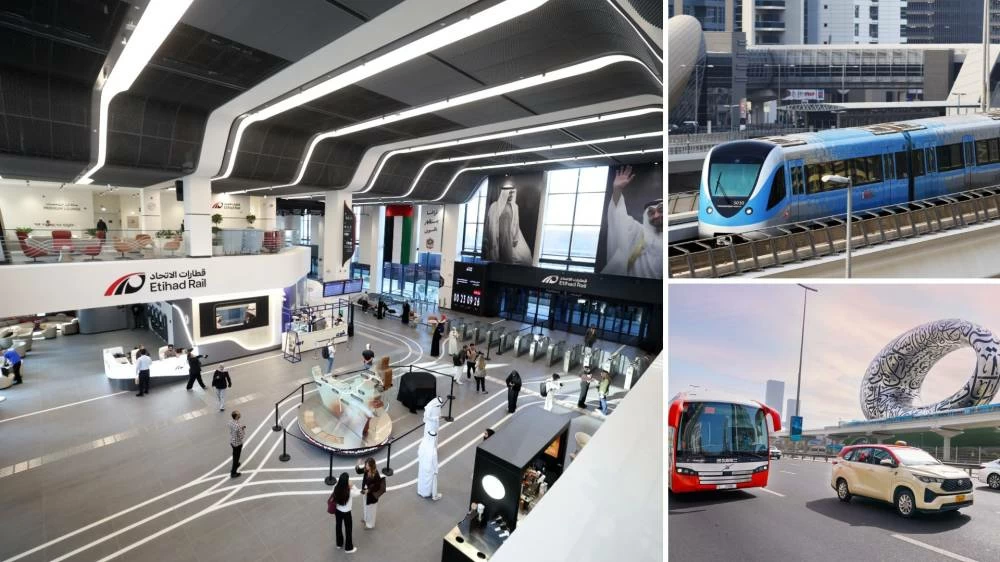 Taking Etihad Rail to Dubai? Add a nol day pass for Dh22 and get unlimited Metro, Tram and bus travel