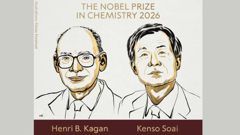 Henri Kagan and Kenso Soai win 2026 Nobel chemistry prize