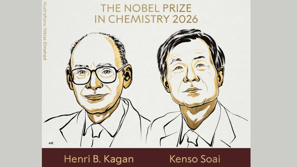 Henri Kagan and Kenso Soai win 2026 Nobel chemistry prize