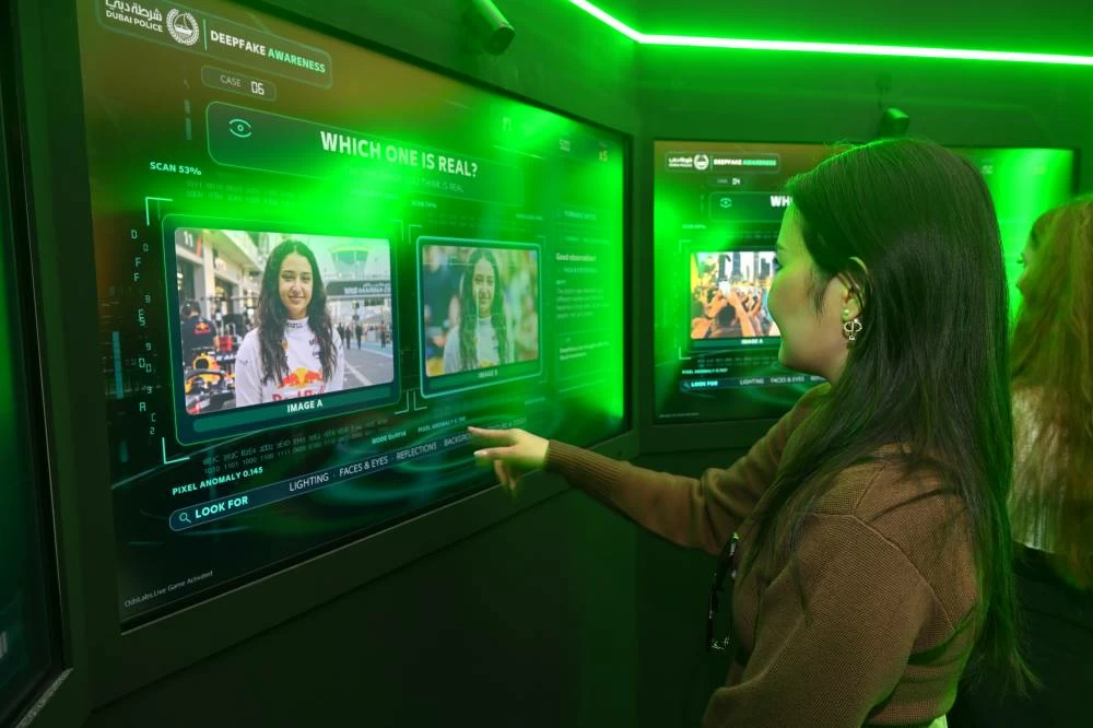 Dubai Police’s interactive platform raises cybercrime awareness among Dubai Mall visitors