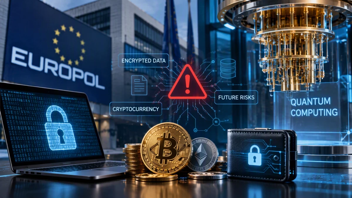 Europol warns quantum computing could threaten cryptocurrencies and encrypted data