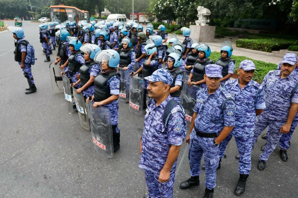 India detains protesters, locks down Delhi ahead of youth rally