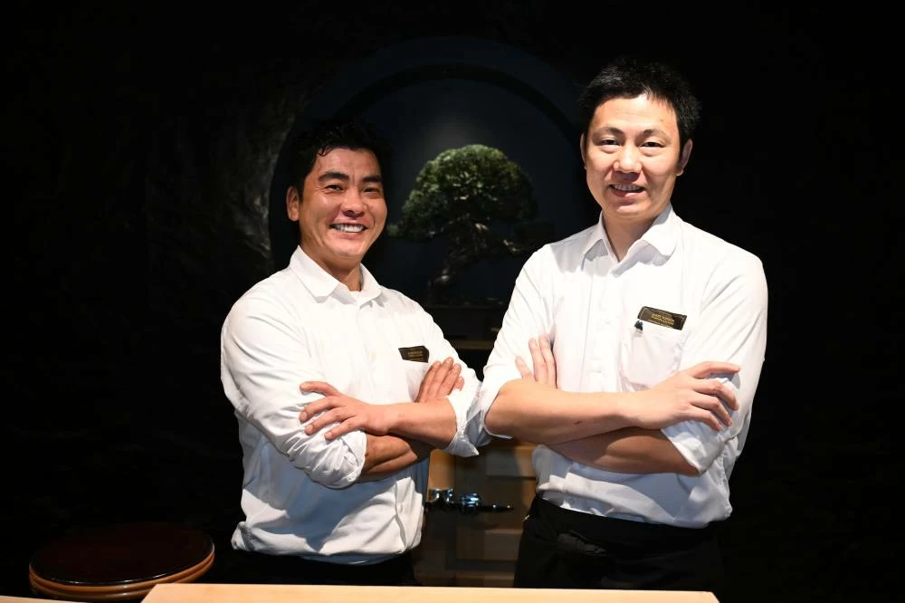 Dubai-it: Two Japanese chefs, Hisao Ueda and Takashi Namekata, the delights of Sushi and Omakase