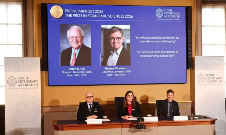 Hall, Woodford win Nobel prize for work on how to stabilise economies