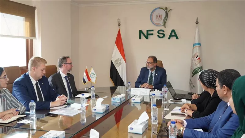 رئيس الهيئة القومية لسلامة الغذاء يستقبل وفدًا تجاريًا دنماركيًا لبحث سبل التعاون في مجالات سلامة الغذاء والتكنولوجيا الحديثة
