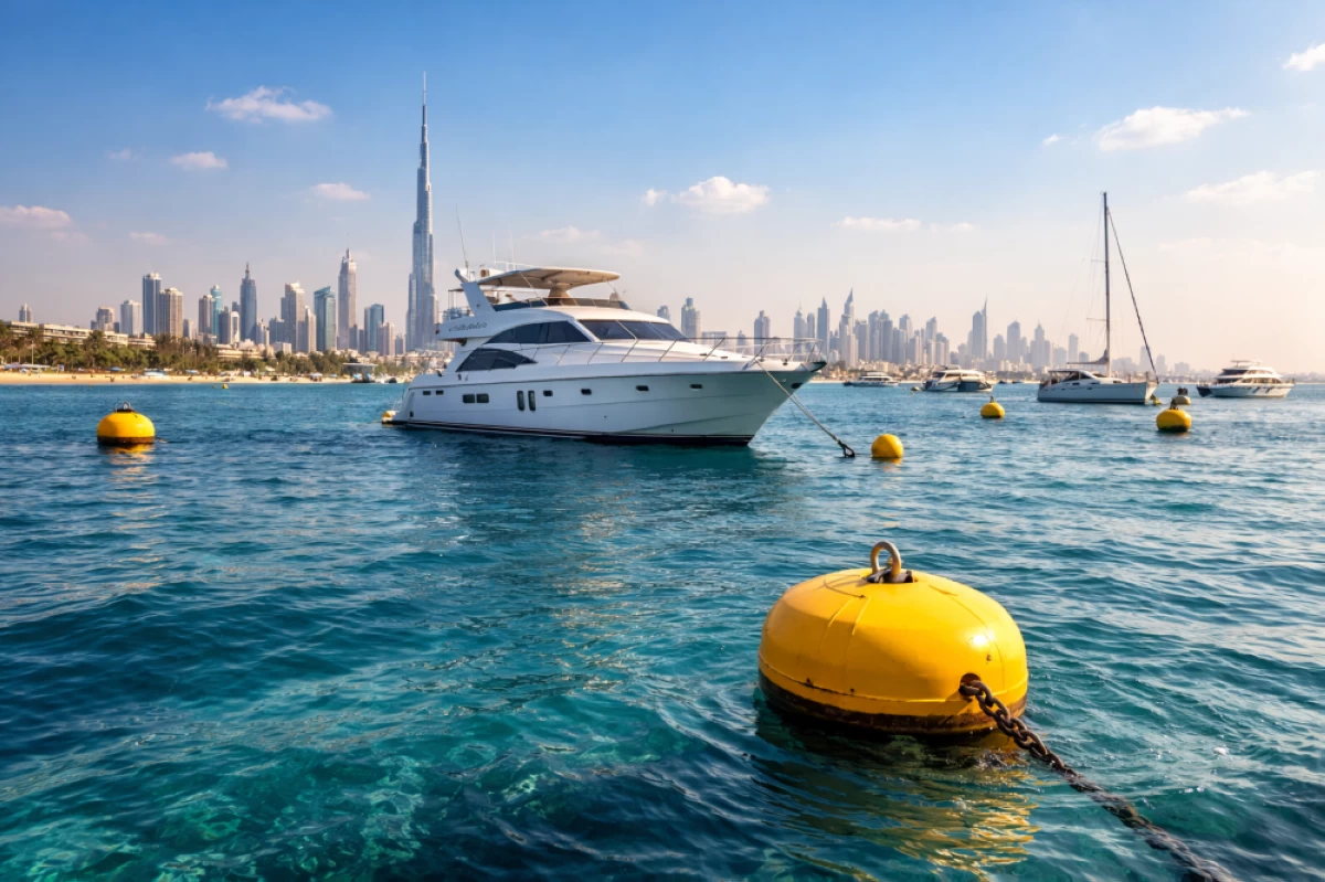 Dubai Maritime Authority launches initiative to enhance leisure anchoring safety and regulation