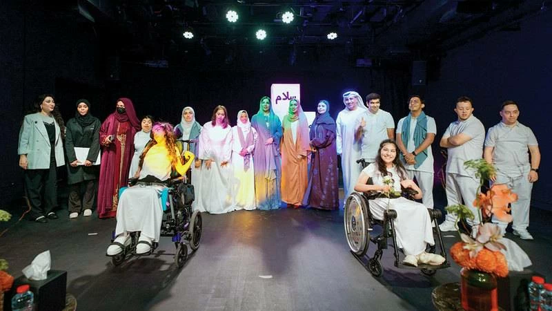 Dubai play featuring children with disabilities sends a message: When words fall silent, cooperation speaks