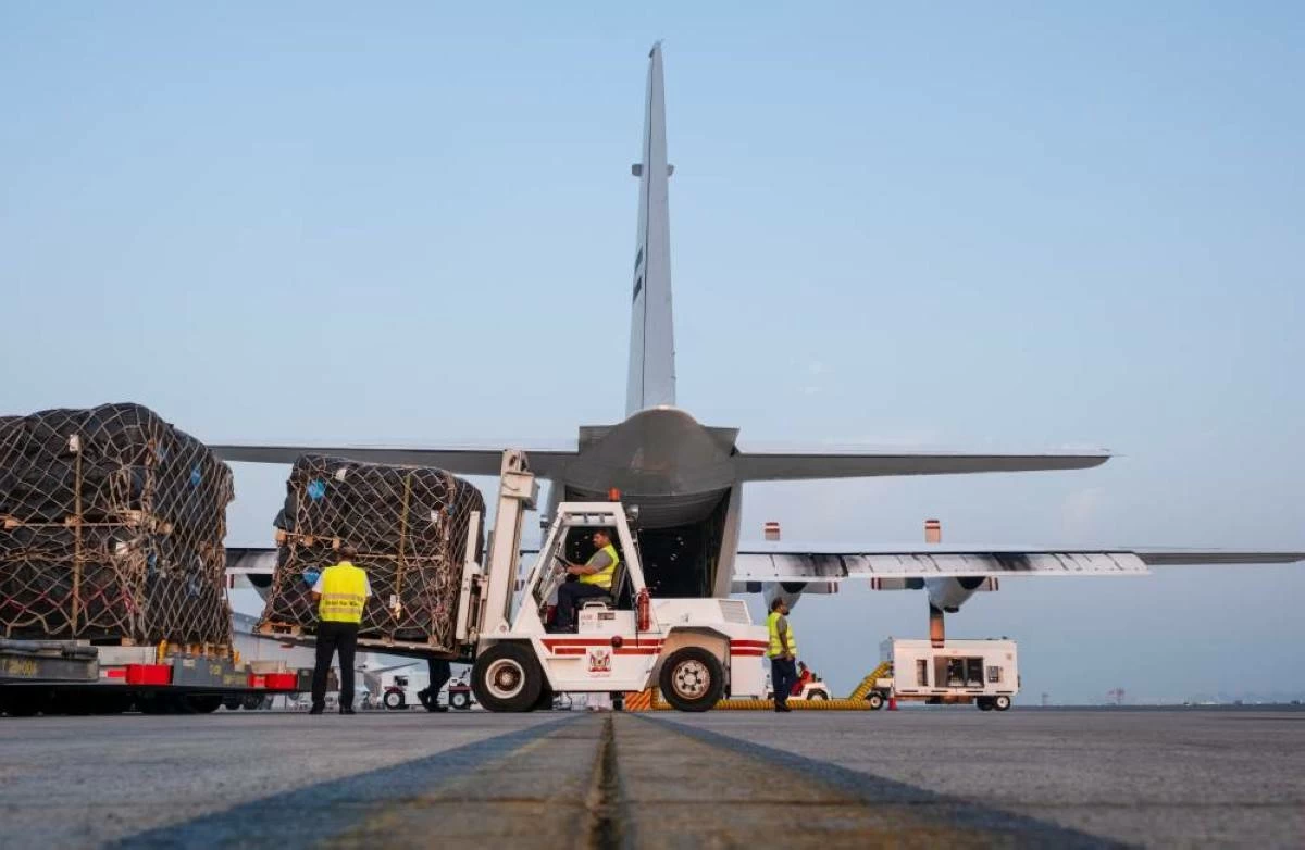 Dubai Humanitarian launches air bridge with winter aid for Gaza