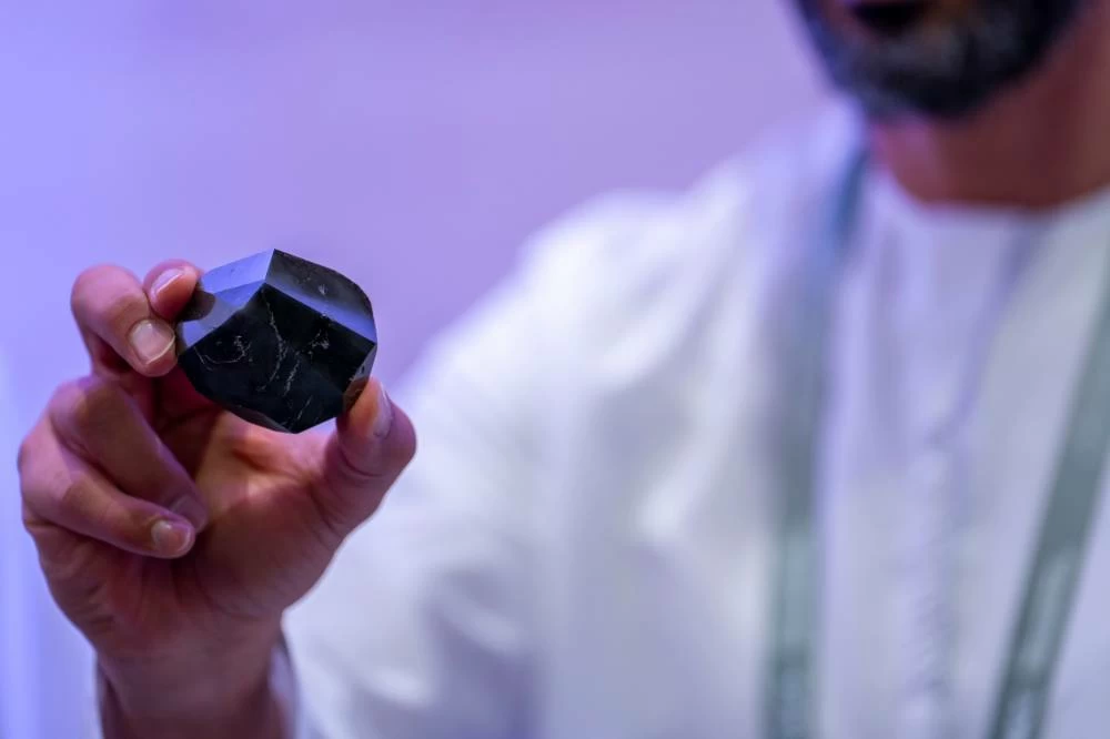 World’s largest certified natural diamond unveiled in Dubai: The 888.88-carat ‘Infinity’ Fancy Black diamond